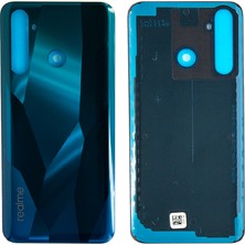 Genos Realme 5 Pro Uyumlu Arka Kapak Yeşil