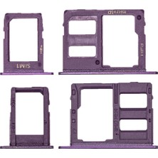 Genos Samsung A6 Plus A605 Sim Tepsisi (Sim Çekmecesi) Mor