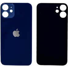 Genos Apple Iphone 12 Mini Uyumlu Arka Kapak Mavi