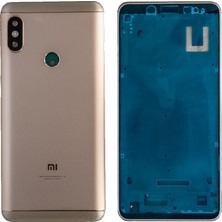 Genos Xiaomi Redmi Note 5 Pro Uyumlu Kasa Gold Altın