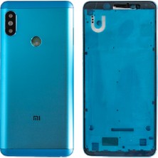 Genos Xiaomi Redmi Note 5 Pro Uyumlu Kasa Mavi