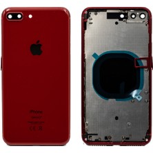 Genos Apple Iphone 8 Plus Uyumlu Kasa Boş Kırmızı