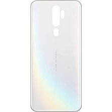 Genos Oppo A5 2020 Uyumlu Batarya Kapağı (Beyaz) (SN808132)