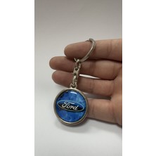 Stilix Garage Focus Fiesta Kuga 3D Damla Anahtarlık 1 Adet