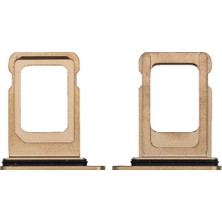Genos Apple Iphone 12 Pro Sim Tepsisi (Sim Çekmecesi) Gold Altın