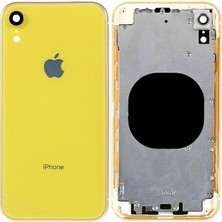 Genos Iphone Xr Uyumlu Boş Kasa Sarı Renk