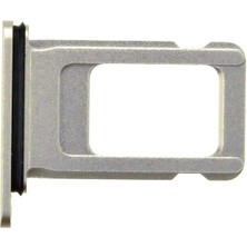 Genos Iphone 11 Uyumlu Sim Kart Takma Demiri Sim Çekmecesi Beyaz (Gümüş) Renk