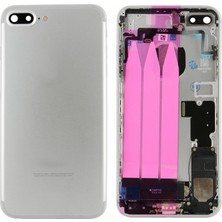 Genos iPhone 7 Plus Uyumlu Dolu Kasa (Gümüş) (SN808506)