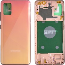 Genos Samsung A515 A51 Uyumlu Kasa Orange