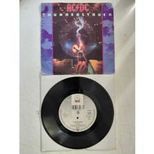 Plakperest Ac/dc - Thunderstruck - 1999 Almanya  Basım  45LIK Plak-2.el