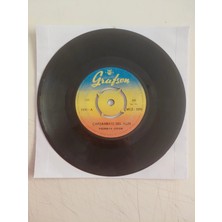 Plakperest Yıldıray Çınar –  Su Ver Leylam Yanıyorum -  Türkiye Basım 45 Lik Plak/kapaksız -2.el