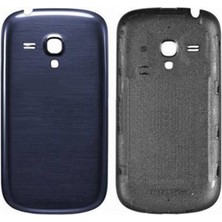 Genos Samsung Galaxy I8190 S3 Mini Uyumlu Batarya Kapağı (Lacivert) (SN807629)