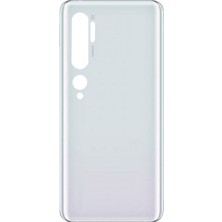 Genos Xiaomi Mi Note 10 Uyumlu Batarya Kapağı (Beyaz) (SN808406)