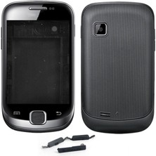 Genos Samsung Galaxy S5670 Fit Uyumlu Kasa (Siyah) (SN807617)