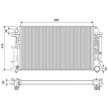 Valeo Mtxdpn Radyatör Mercedes Sprinter