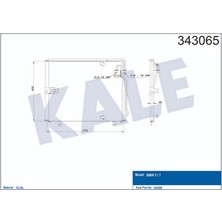 Kale Mtxdpn Klima Radyatoru Bmw E32 E34