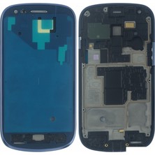 Genos Samsung Galaxy I8190 S3 Mini Uyumlu Kasa (Mavi) (SN807707)