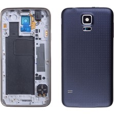 Genos Samsung Galaxy G900 S5 Uyumlu Kasa (Siyah) (SN807890)