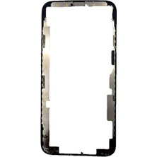 Genos iPhone 11 Pro Max Uyumlu Orta Kasa Ekran Çıtası (Siyah) (SN808043)