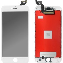 Genos Iphone 6s Plus Uyumlu Beyaz Renk LCD Ekran ve Dokunmatik Komple