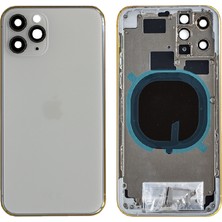 Genos Apple Iphone 11 Pro Uyumlu Kasa Boş Beyaz
