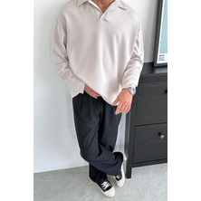 Taş Basic Uzun Kollu Polo Yaka Tişört