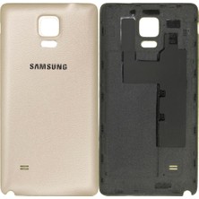 Genos Samsung N910 Note 4 Uyumlu Arka Kapak Gold Altın