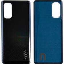 Genos Oppo Reno 4 Uyumlu Arka Kapak Siyah