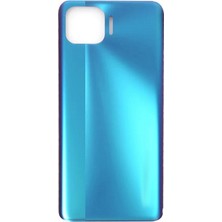 Genos Oppo Reno 4 Lite Uyumlu Batarya Kapağı (Mavi) (SN808337)