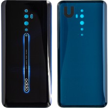 Genos Oppo Reno 2z Uyumlu Arka Kapak Siyah