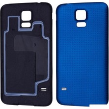Genos Samsung Galaxy G900 S5 Uyumlu Batarya Kapağı (Mavi) (SN807769)