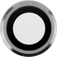 Genos Apple Iphone 6 Kamera Camı Beyaz (Çerçeveli)