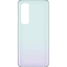 Genos Xiaomi Mi Note 10 Lite Uyumlu Batarya Kapağı (Beyaz) (SN808344)