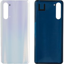 Genos Oppo Reno 3 Uyumlu Arka Kapak Beyaz