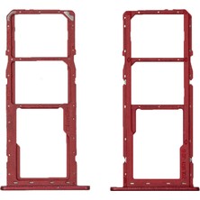 Genos Samsung A115 A11 Sim Tepsisi (Sim Çekmecesi) Kırmızı