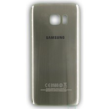 Genos Samsung G935 S7 Edge Uyumlu Arka Kapak Gümüş