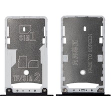 Genos Xiaomi Redmi Note 4x Sim Tepsisi (Sim Çekmecesi) Siyah