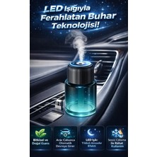 FaroxTech 160 ml Akıllı Araç ve Ev Kokusu Difüzörü - Yıldız Projeksiyonlu Nano Buharlı Koku Makinesi