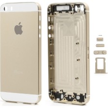 Genos Apple Iphone 5s Uyumlu Kasa Boş Gold Altın