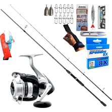 Oslo Okuma Wave Up 270CM 10-40GR Daiwa Strikeforce 4000 Spin Olta Takımı Seti