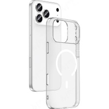 Pilanix Apple Iphone 17 Pro Max Kılıf Kamera Korumalı Magsafeli Sararma Yapmayan Sert Şeffaf London Kapak