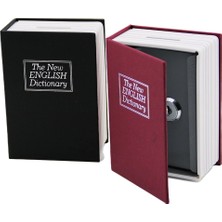 Calperia Büyük Kitap Modeli  Kilitli Kasa - Kumbara - 180X115X55MM (5047)