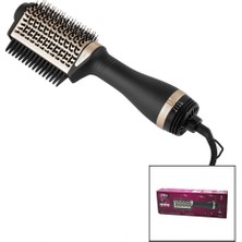 Calperia Saç Kurutma - Şekil Makinesi 3 Kademe Isı Ayarı 360 Derece Dönen Kablo Seramik Kaplama Fırça 1200W SHD-1731 (5047)