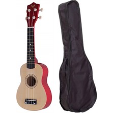 Angel AUK21-N Soprano Ukulele Kılıflı