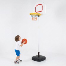 Bahçe Oyuncak Çocuk Basketbol Potası Ayarlanabilir 117-220 cm Su/kum Bidonlu Güvenli Spor Oyuncağı