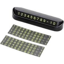 HERŞEYBURDAMODA Tüm Araçlara Uyumlu Araç Içi Park Numaratör Oto Araç Numaratör