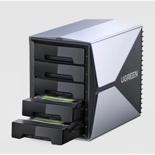 Ugreen 15974 CM646 5 Yuvalı Usb-C To 2.5"-3.5" Sata HDD SSD Raıd Disk Dizisi