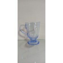 Kachkırhome Çay Bardağı Fincan 2li Mavi Renk