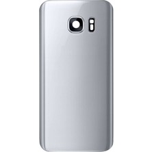 Genos Samsung Galaxy G930 S7 Uyumlu Batarya Kapağı (Gri) (SN807999)