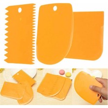 Calperia Hamur Şekillendirici Kesici Kazıyıcı Pasta Kek Dekorasyon Seti (5047)